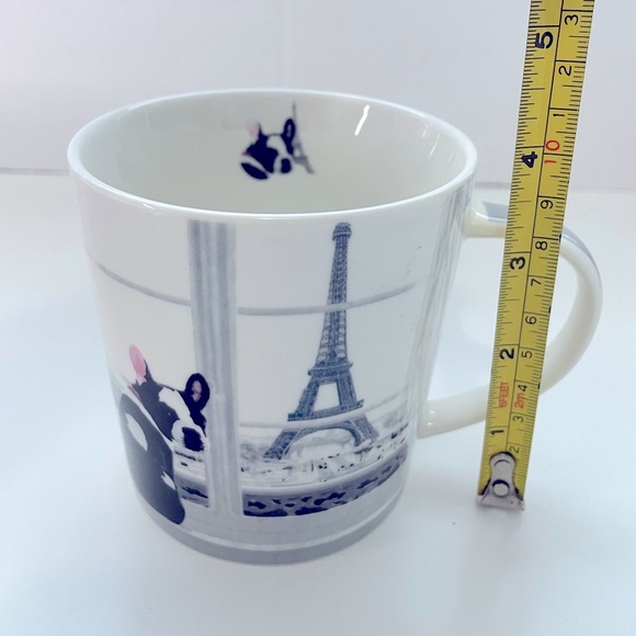 Paper Products Design PPD Remi a' Paris Boston Terrier New Bone China Mug - Picture 7 of 11